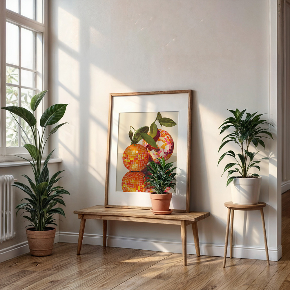 Nowoczesny obraz na płótnie z  – Home Decor Orange recenzja i cena