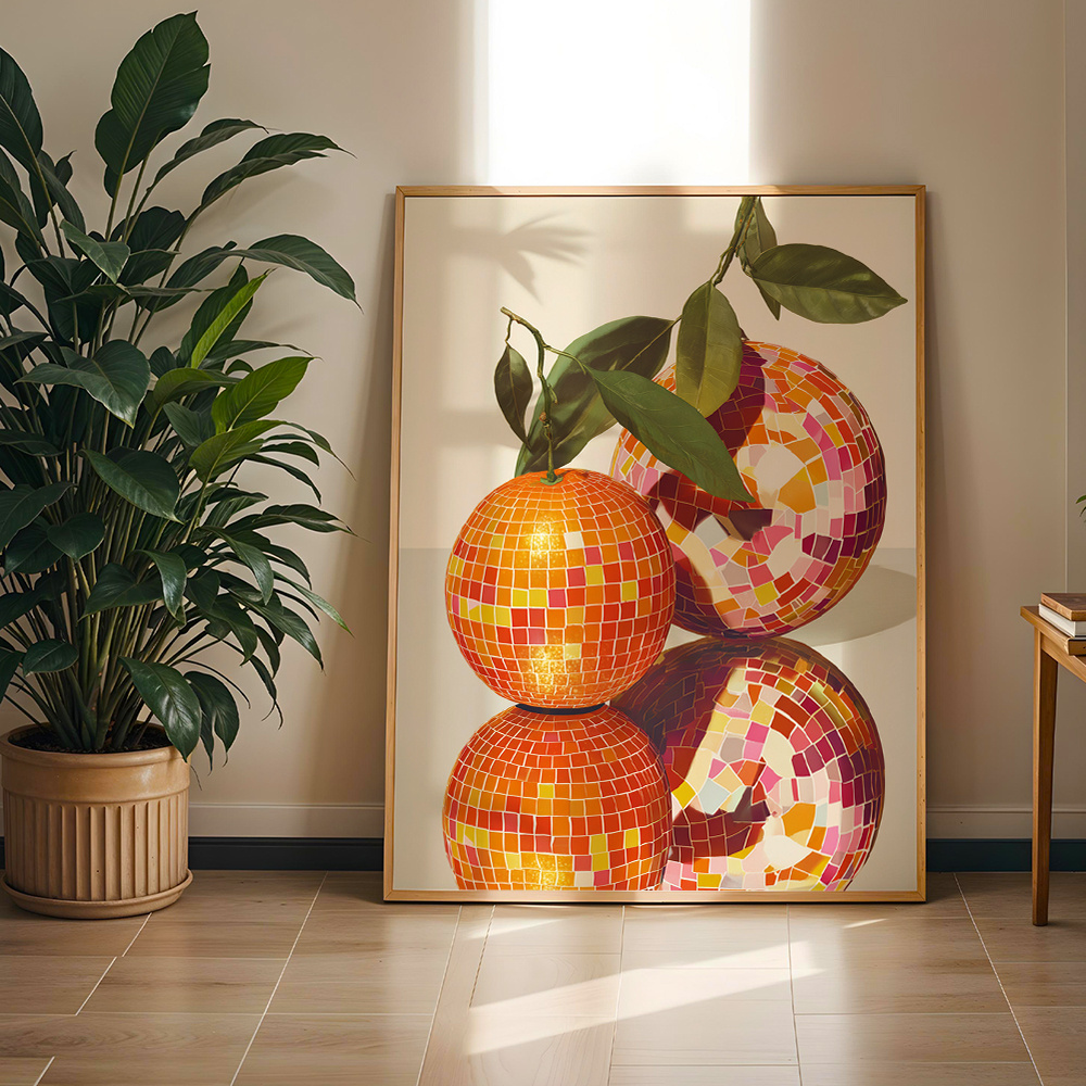 Nowoczesny obraz na płótnie z  – Home Decor Orange recenzja i cena