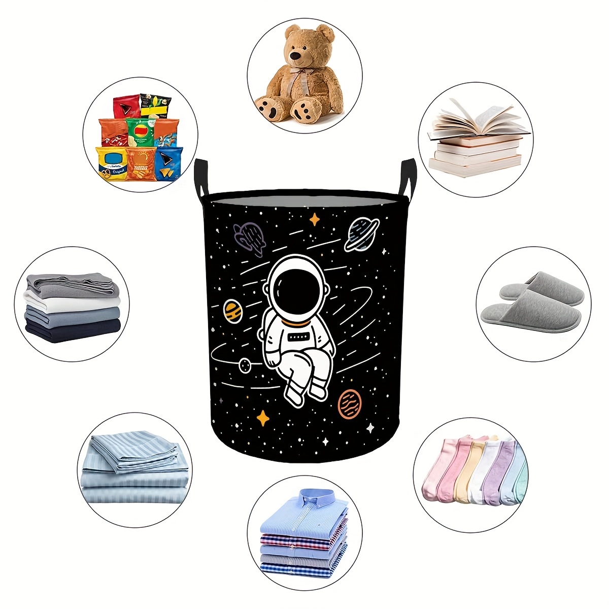 1 szt. Nowoczesny Okrągły Kosz – Home Decor Hampers recenzja i cena