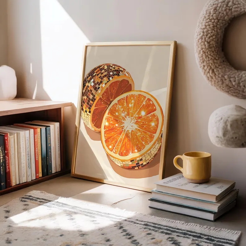 Nowoczesny Pomarańczowy Dyskot – Home Decor Orange recenzja i cena