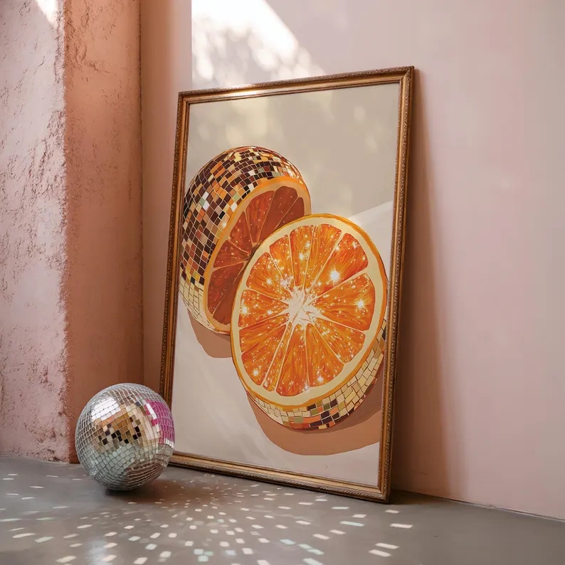 Nowoczesny Pomarańczowy Dyskot – Home Decor Orange recenzja i cena