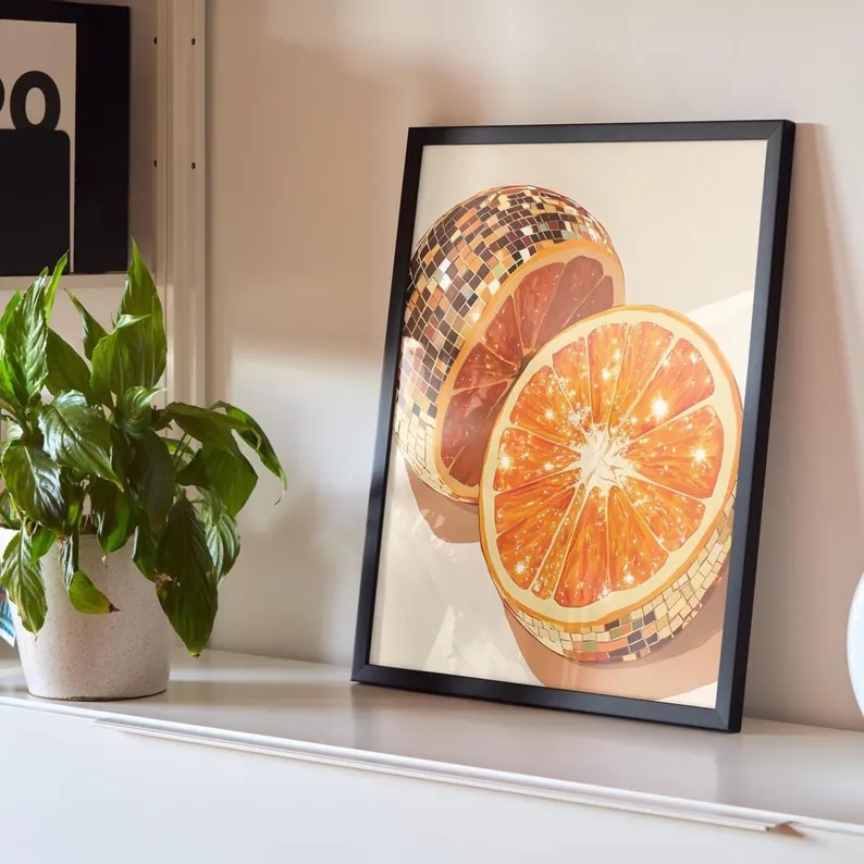 Nowoczesny Pomarańczowy Dyskot – Home Decor Orange recenzja i cena