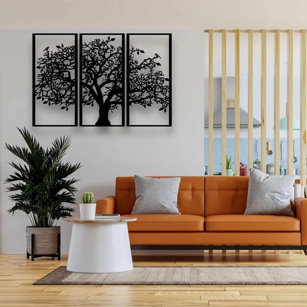 3 szt. Metalowe dekoracje ście – Home Decor Etsy recenzja i cena