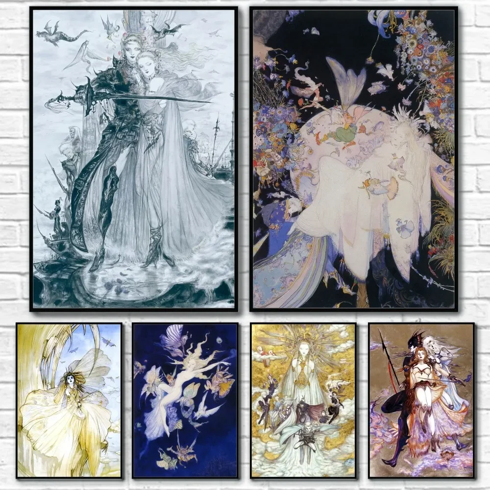 Yoshitaka Amano Final Fantasy  – Home Decor Luxury recenzja i cena