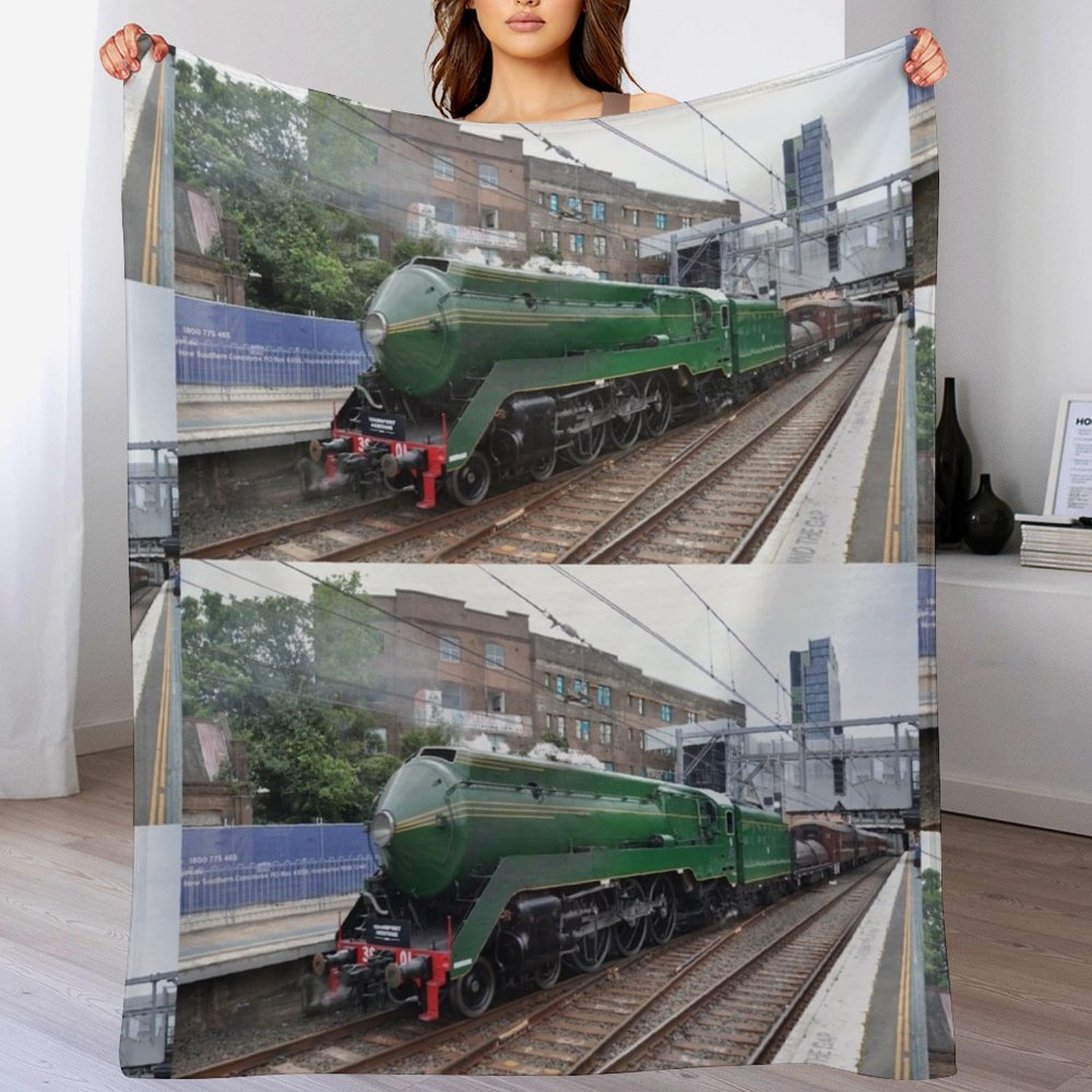 Koc z motywem Steam Heritage E – Home Decor Expo recenzja i cena