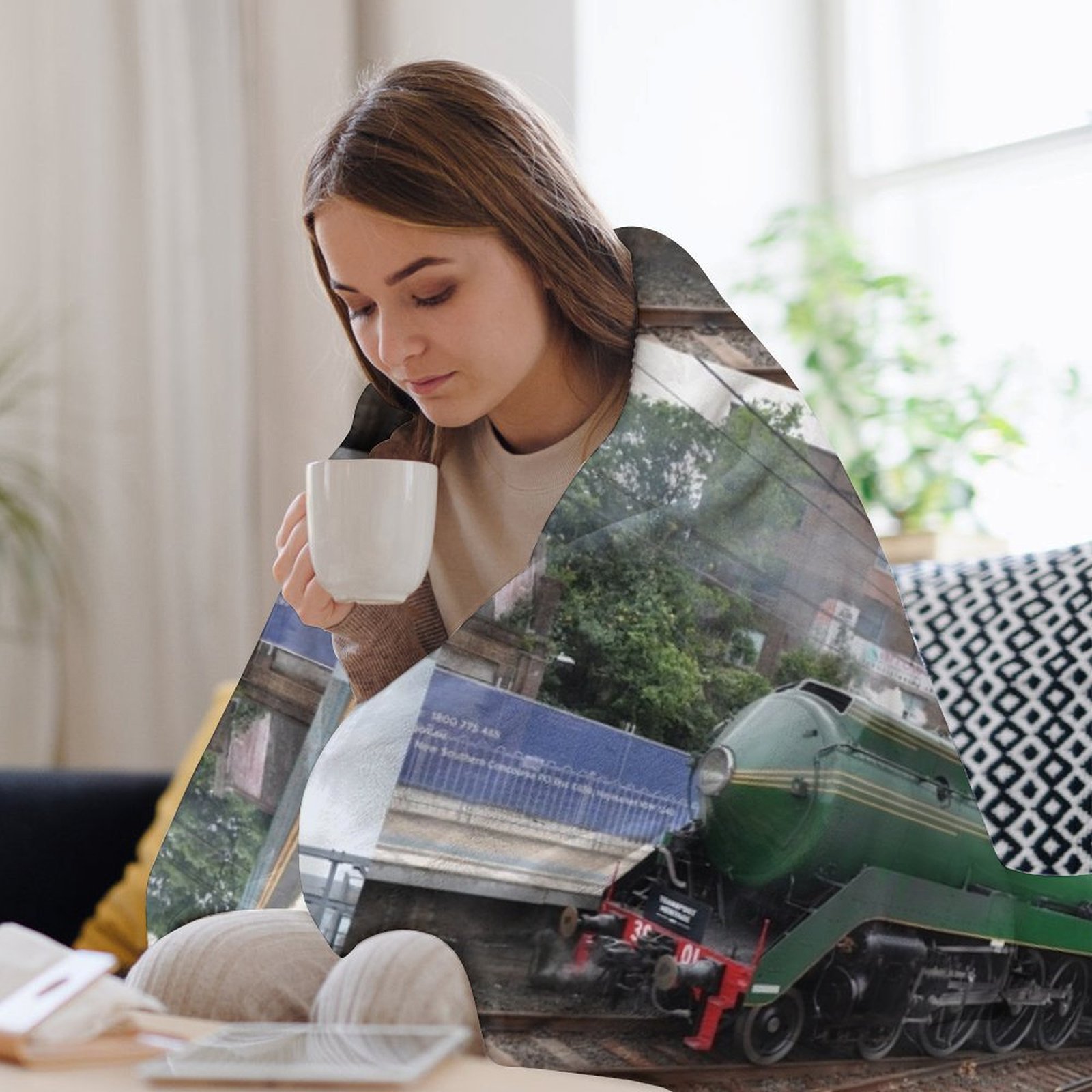 Koc z motywem Steam Heritage E – Home Decor Expo recenzja i cena