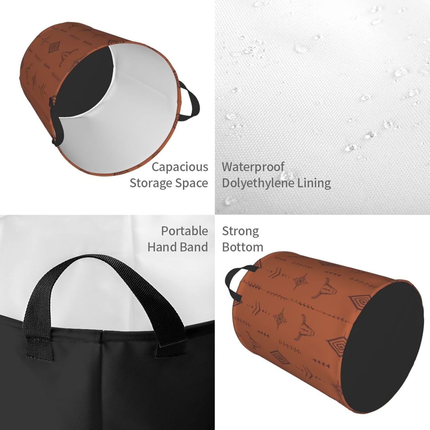 Kosz na pranie w stylu western – Home Decor Hampers recenzja i cena