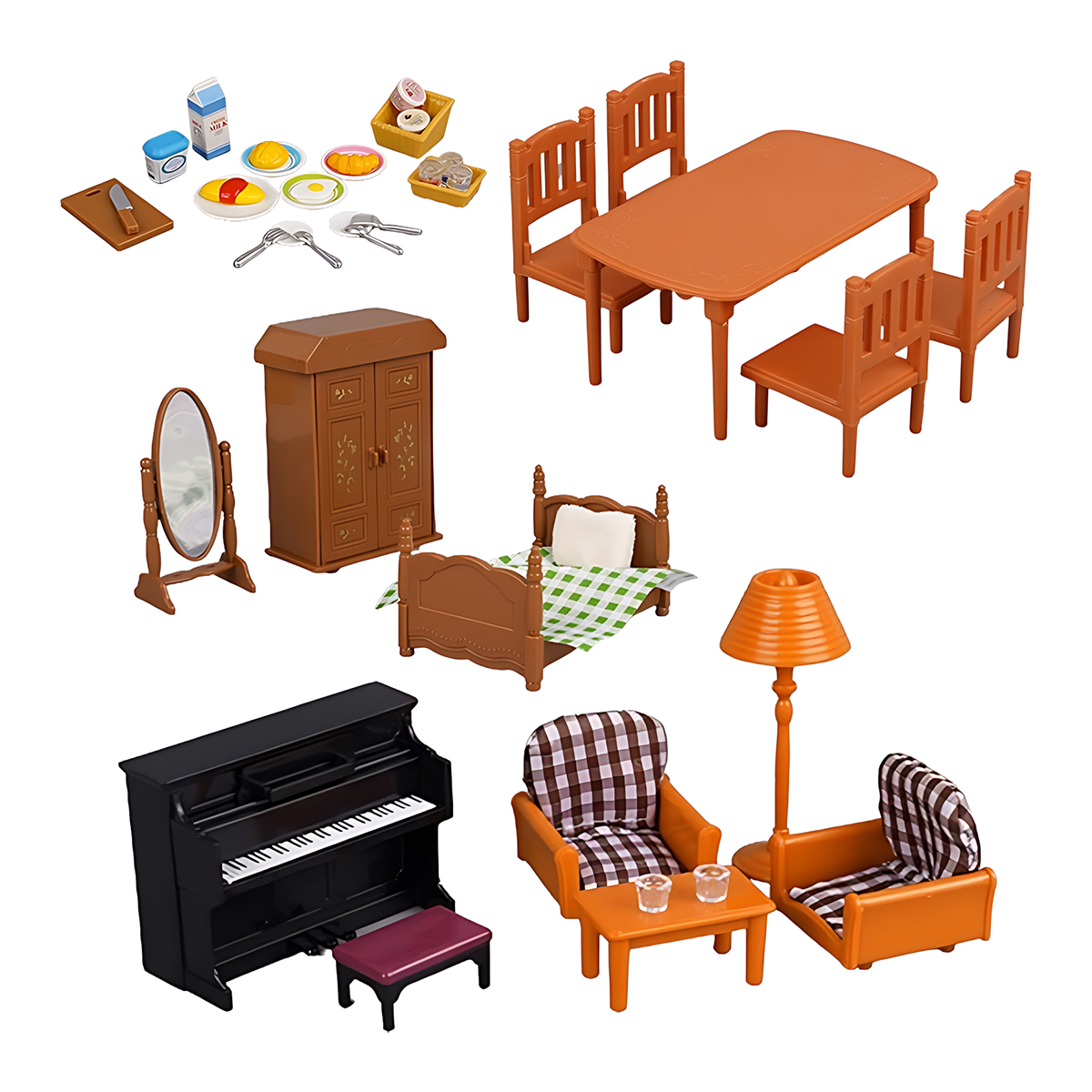 Miniaturowe meble 1:12 do domk – Home Decor Kolkata recenzja i cena