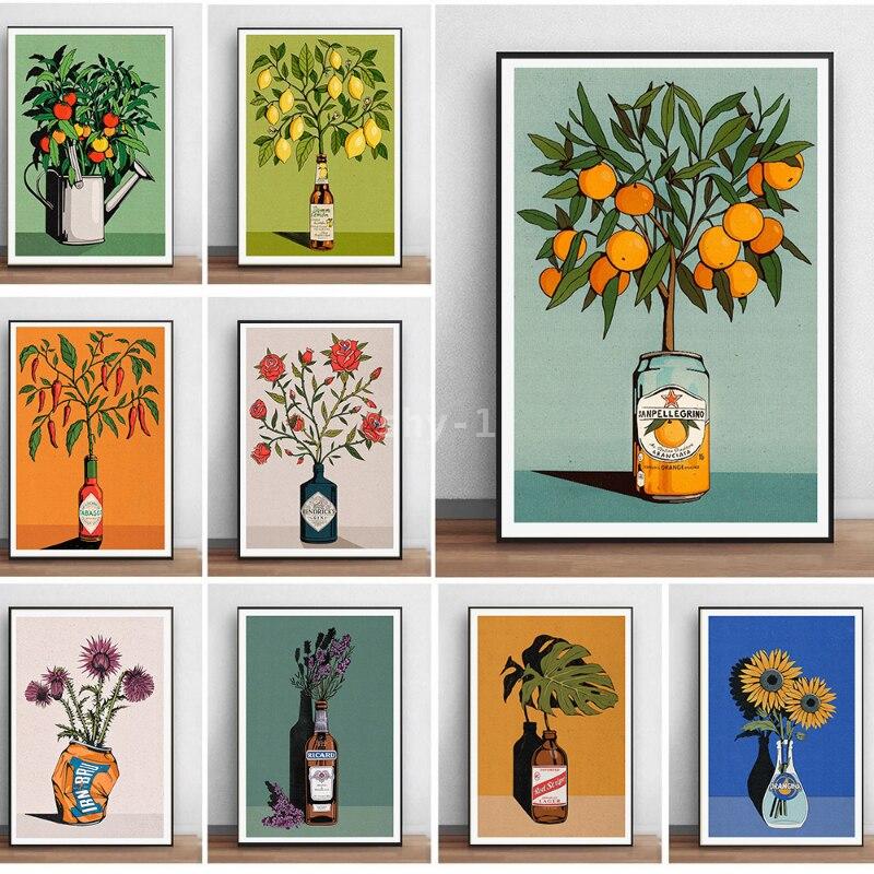 Nowoczesne obrazy na ścianę z  – Home Decor Orange recenzja i cena