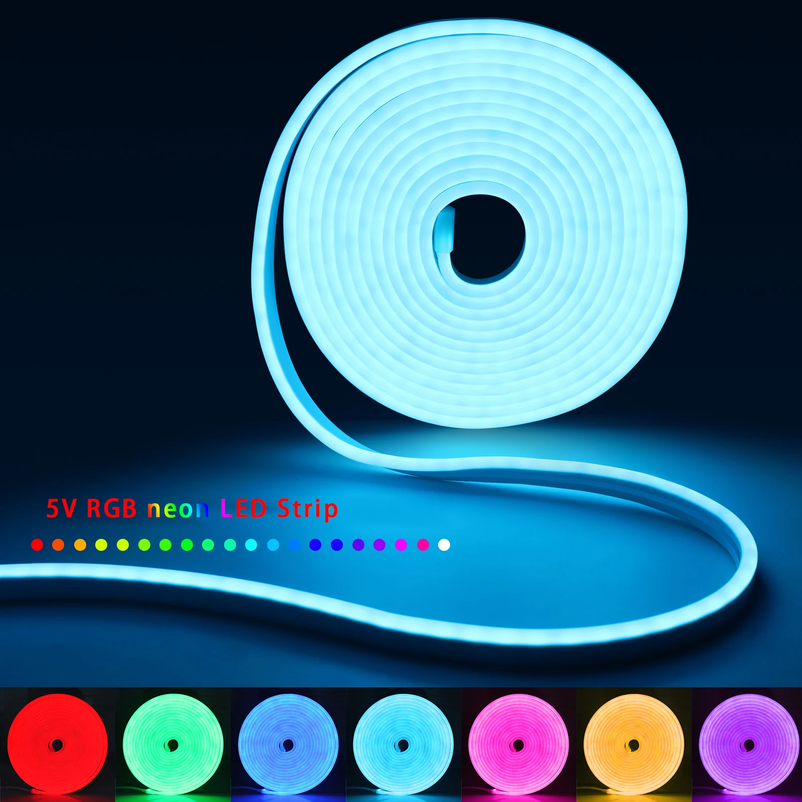 Taśma LED Neon RGB 1-5m, 5V US – Home Decor Happy recenzja i cena
